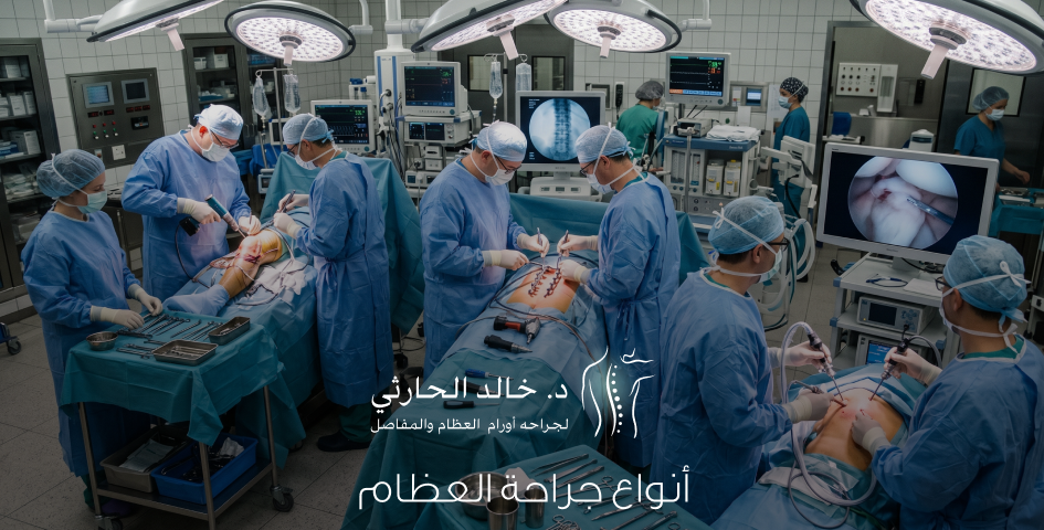 أنواع جراحة العظام