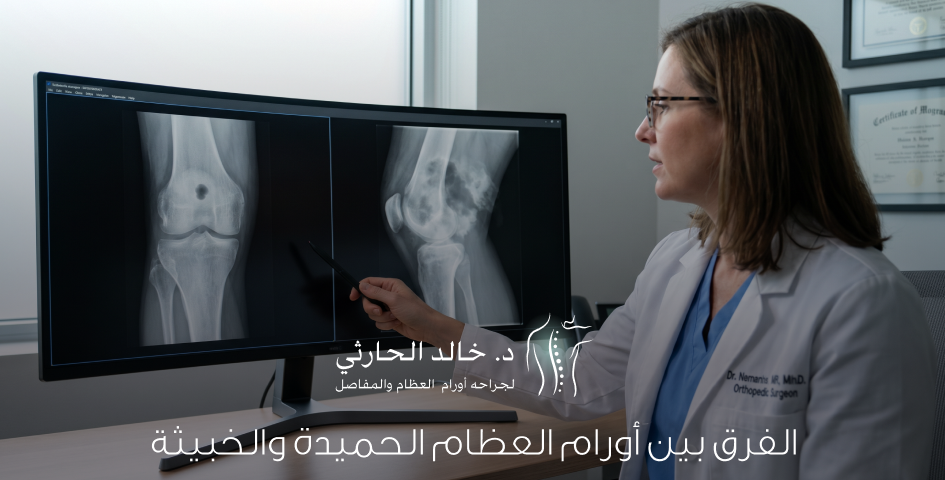 الفرق بين أورام العظام الحميدة والخبيثة